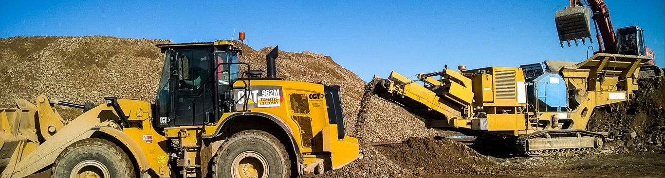 Recupero rifiuti edili - Tomatis Giacomo Srl